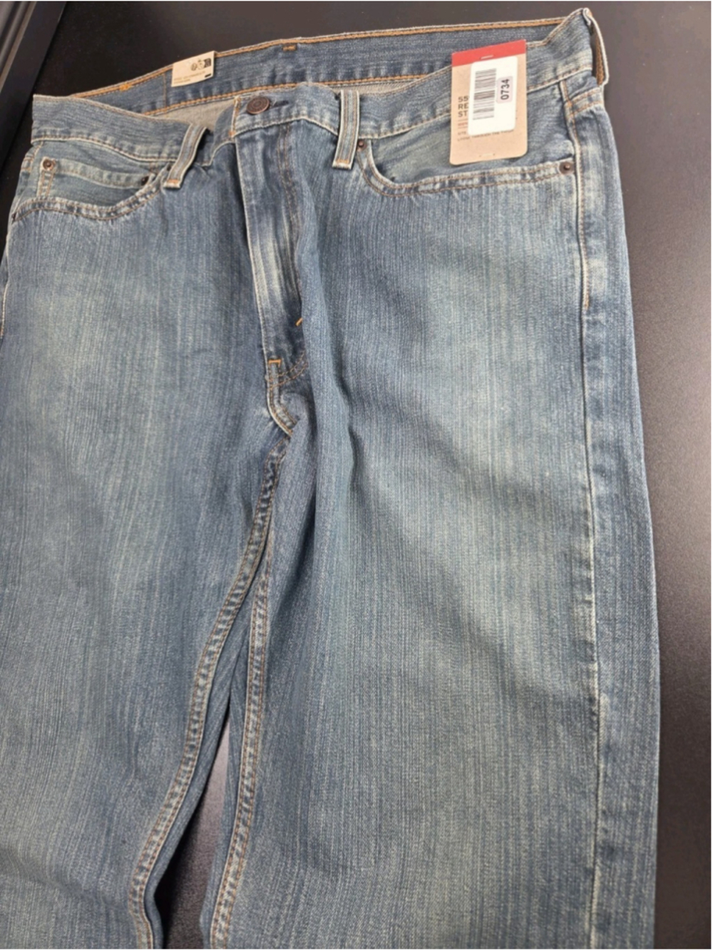 Levi’s 559 Relaxed Straight Jeans Men’s 36x34 Blue Denim NWT #734